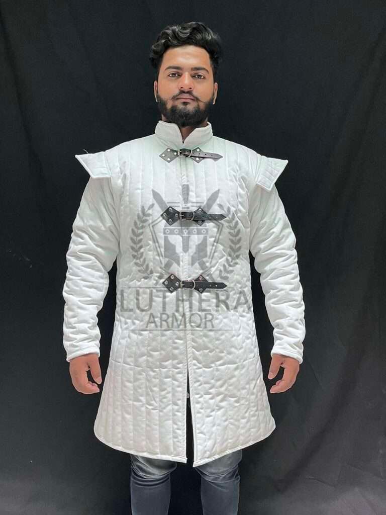 Medieval thick padded | Viking Gambeson| Long Gambeson |Jacket reenactment SCA
