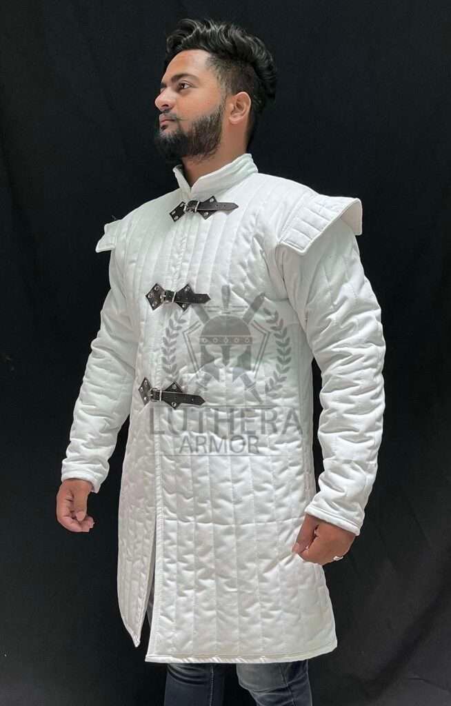 Medieval thick padded | Viking Gambeson| Long Gambeson |Jacket reenactment SCA