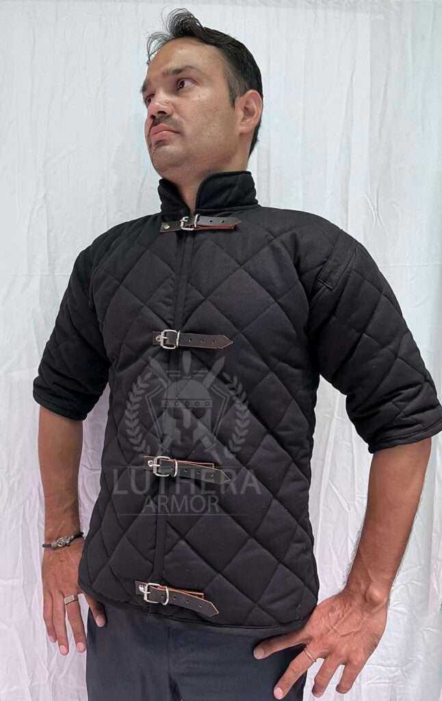 Medieval Padded Gambeson Short Size for Renfaire