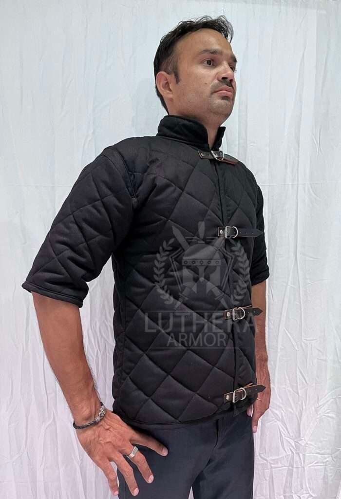 Medieval Padded Gambeson Short Size for Renfaire