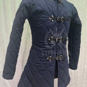 Medieval Blue Female Gambeson | Padded Gambeson