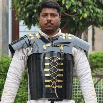 Roman Lorica Segmentata - Black Finish