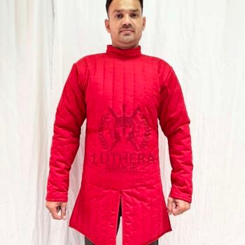 Medieval Padded Gambeson Full Sleeve for Larp Events