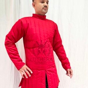 Medieval Armor Reenactment Padded Gambeson | Armor Gambeson Full Sleeve Reenactment Costume