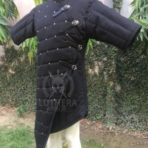 witcher larp gambeson mix concept armor fancy clothing medieval padded armor