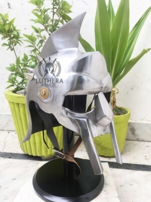 Gladiator helmet with spikes