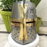 Medieval Crusader Helmet Templar Knight Helmet