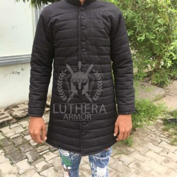 Renfaire Gambeson Black