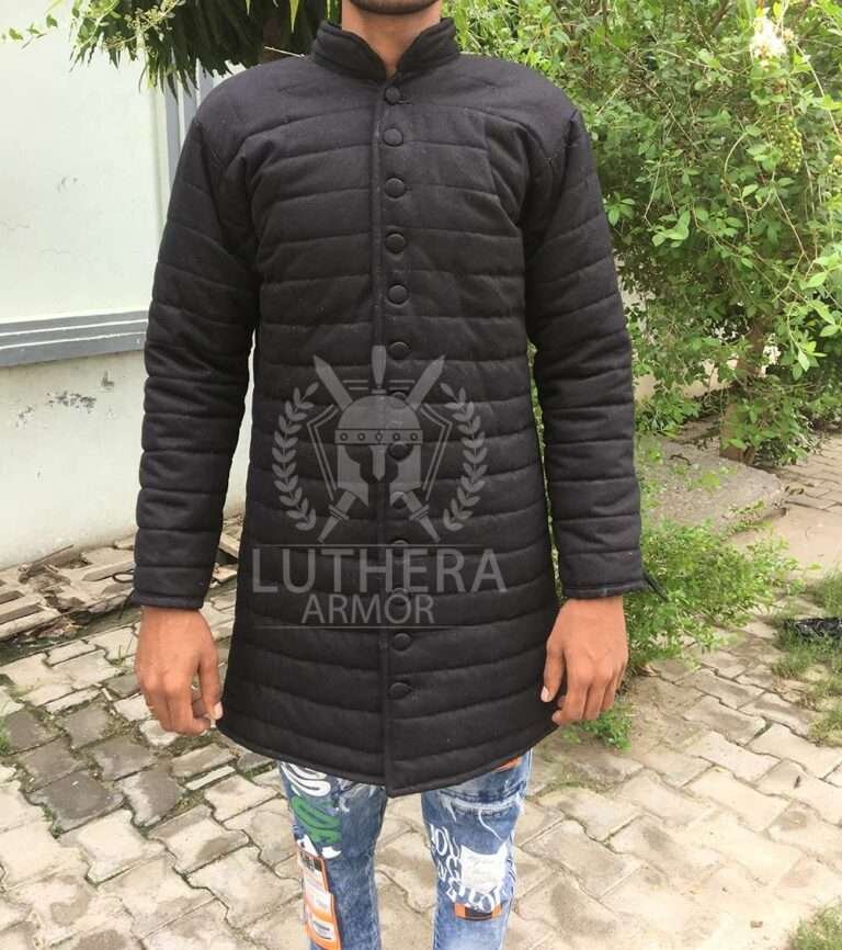 Renfaire Gambeson Black