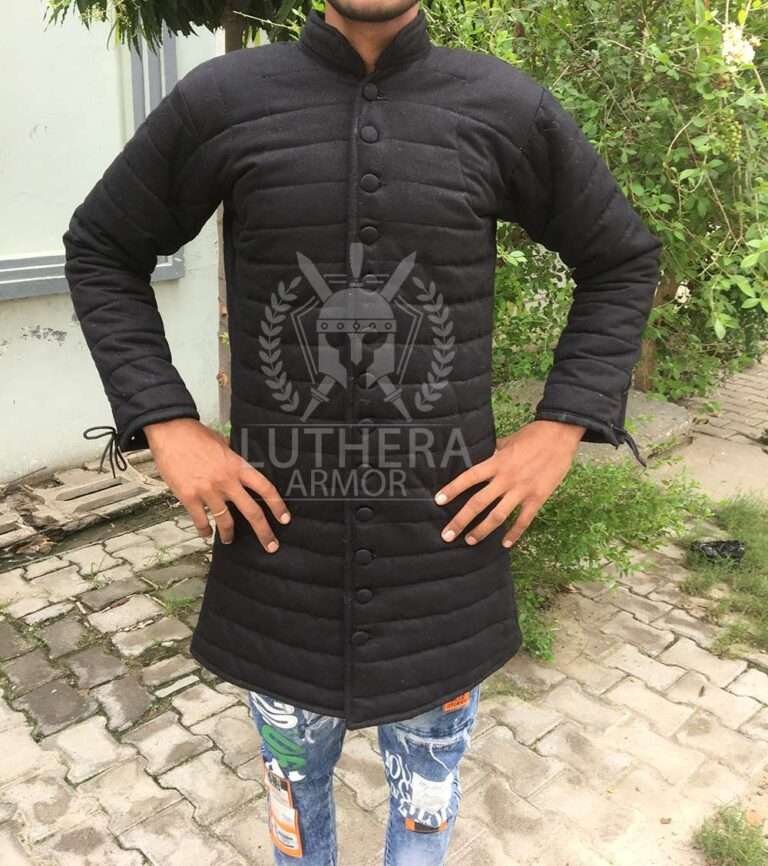 Renfaire Gambeson Black