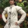 Female Black Gambeson | Ladies Gambeson For Medieval Events |Medieval Costume Gambeson - Image 6