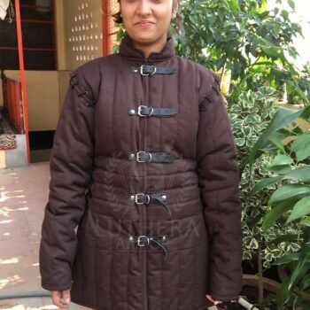 Renfaire Female Brown Gambeson