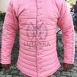 Medieval Padded Gambeson Pink Color for Renfaire Events