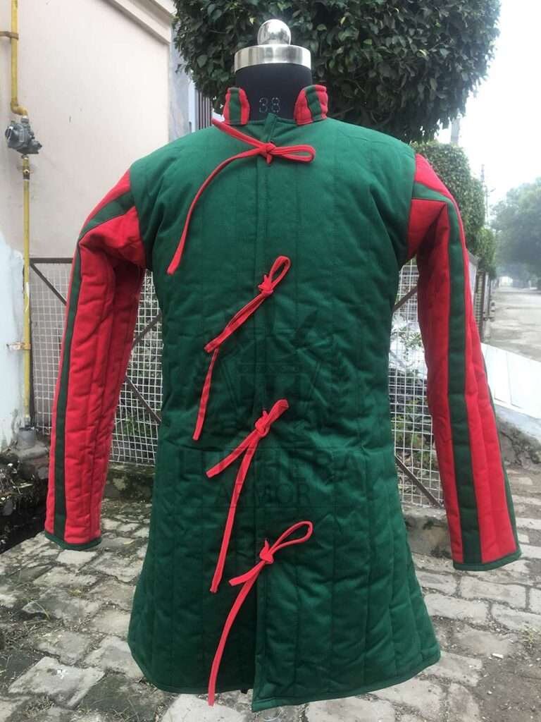 Quilted Gambeson Cotton Padded For Renfaire Event