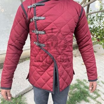 Vintage Gambeson Wine Color with Black Trim