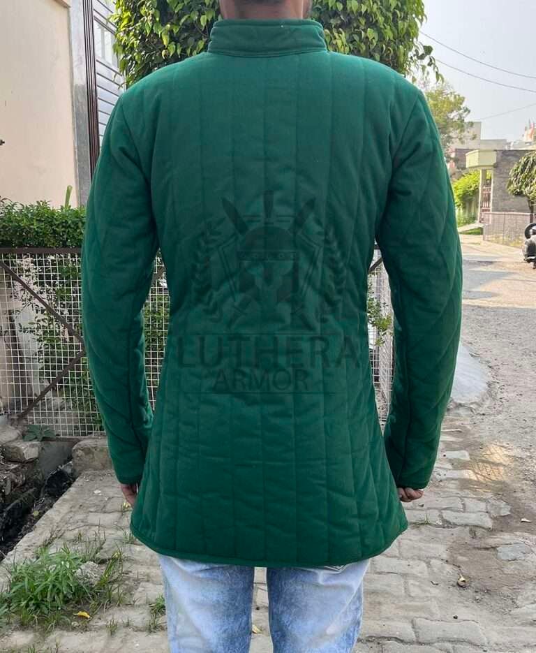 Aketon Cotton Padded Gambeson – Green