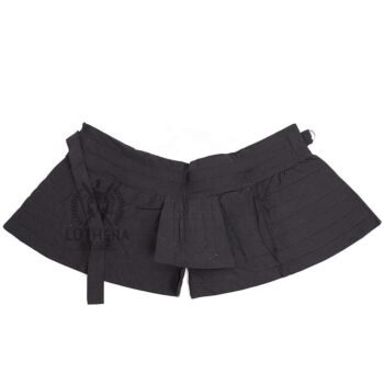 Medieval Cotton Padded Skirt Black