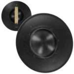 Archers Combat Buckler Shield 14 Gauge Steel Black