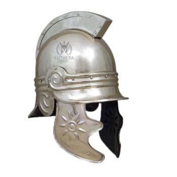 Brass Attic Thracian Helmet Ancient Greek Warrior Style