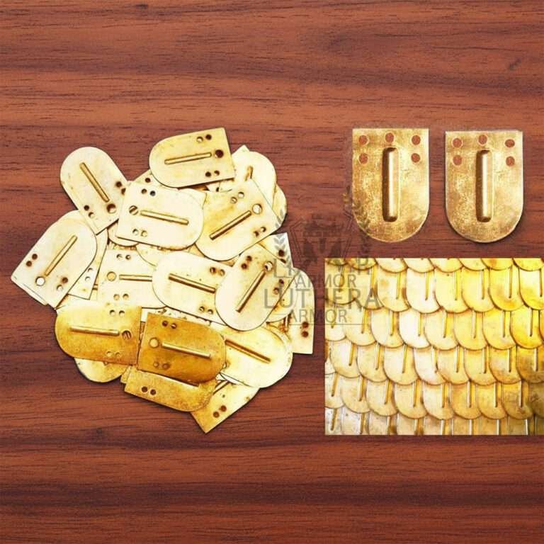 Loose Brass Scales Lorica Squamata Armour Reenactment Kit ( 25 mm x 35 mm)