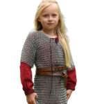 Butted Chainmail Shirt Aluminum 10MM-16 Gauge For 10-15 yrs child