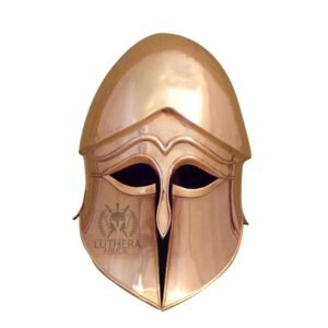 Corinthian helmet type A with decorative eyebrows – bronze