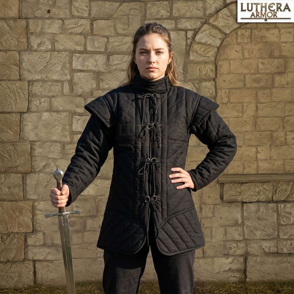 female gambeson 1 Quilted Gambeson