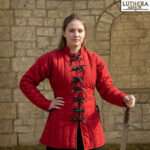 female gambeson red 1