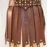 Roman Leather Skirt