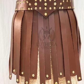 Roman Leather Skirt