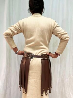 Roman Leather Skirt - Image 8