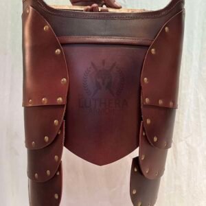 Medieval Leather Skirt Lady Renaissance Warrior Armor  Cosplay Costume