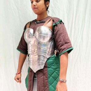 Medieval female Steel Breastplate Jacket Armor Suit