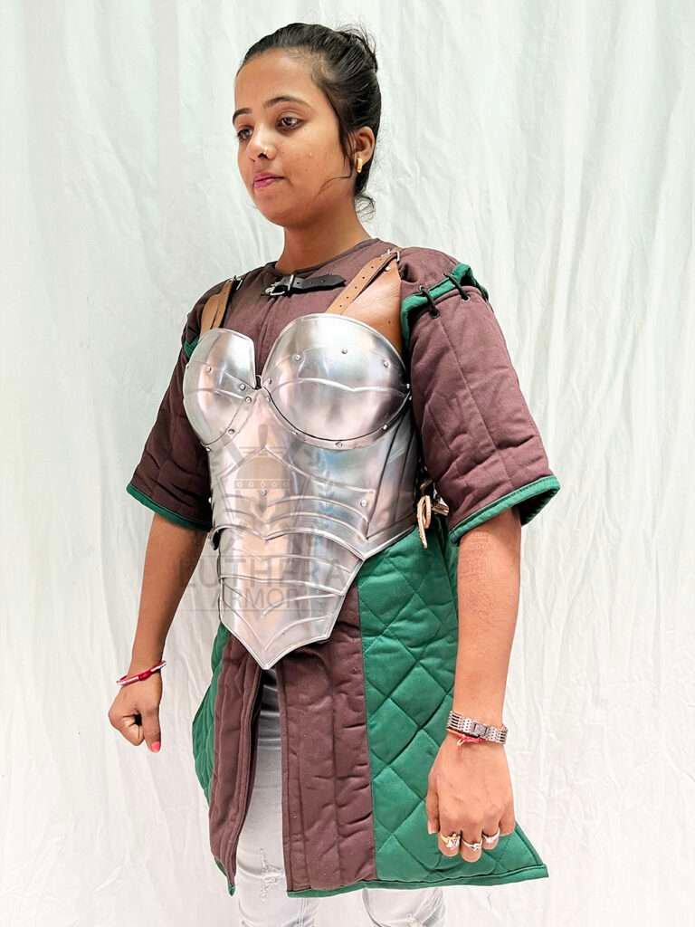 Medieval female warrior Breastplate Armor 1.2MM Steel