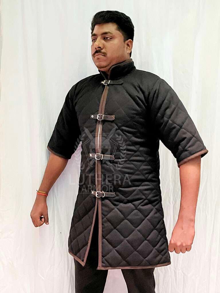 Viking Short Sleeves Gambeson For New Year Gift