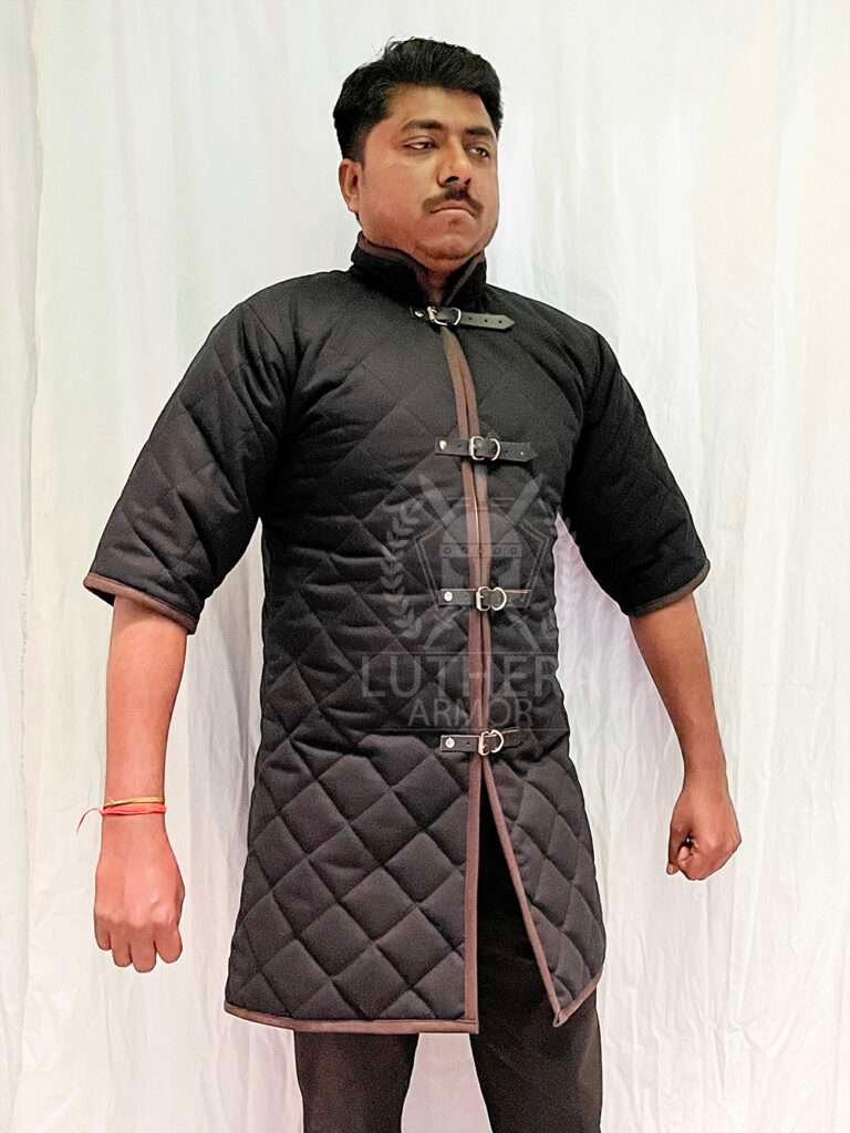 Viking Short Sleeves Gambeson For New Year Gift