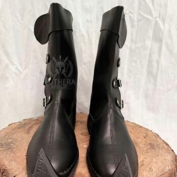 Medieval Leather Boots Renaissance Inspired Boots
