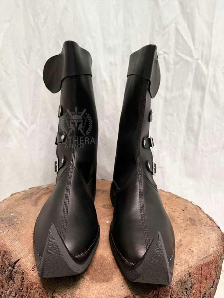 Medieval Leather Boots Renaissance Inspired Boots