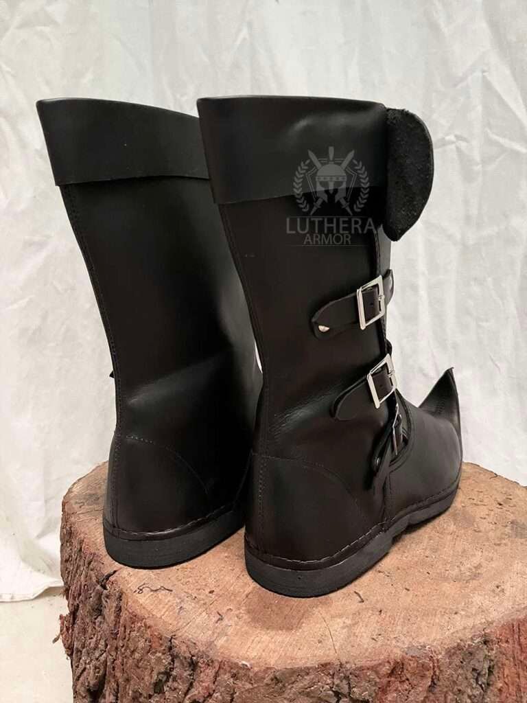 Medieval Leather Boots Renaissance Inspired Boots