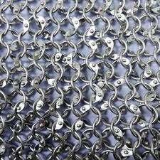 Chainmail shirt – 10MM-16Gauge Aluminium All Ring Round riveted Full Sleeves