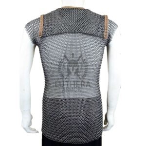 Roman Lorica Butted hamata 10MM Chainmail Mild Steel | medieval hamata | medieval lorica hamata - Image 5