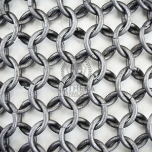 Roman Lorica Butted hamata 10MM Chainmail Mild Steel | medieval hamata | medieval lorica hamata