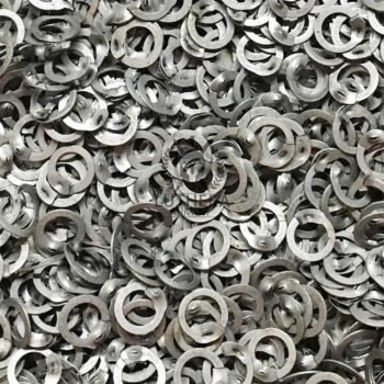 Chainmail Loose Ring 9mm Flat Ring Wedge Riveted for Repair Kit