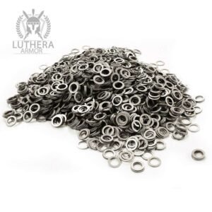 Chainmail Loose Rings Mild Steel Solid Rings