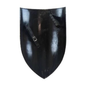 Medieval Steel Heater Shield Blank