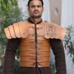 Medieval Leather body Armor Brown Torso