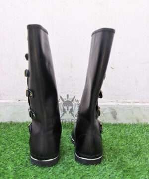 Knee Length Medieval Leather Boots - Image 2