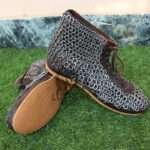 Chainmail Shoes 9MM Flat Ring Riveted Alternative Solid Ring Mild Steel