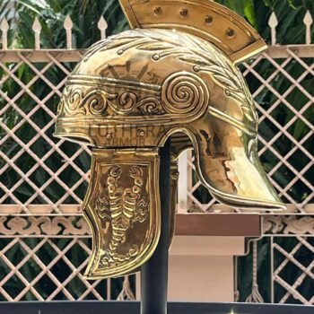 Roman Praetorian Helmet - Brass 1st and 2nd century
