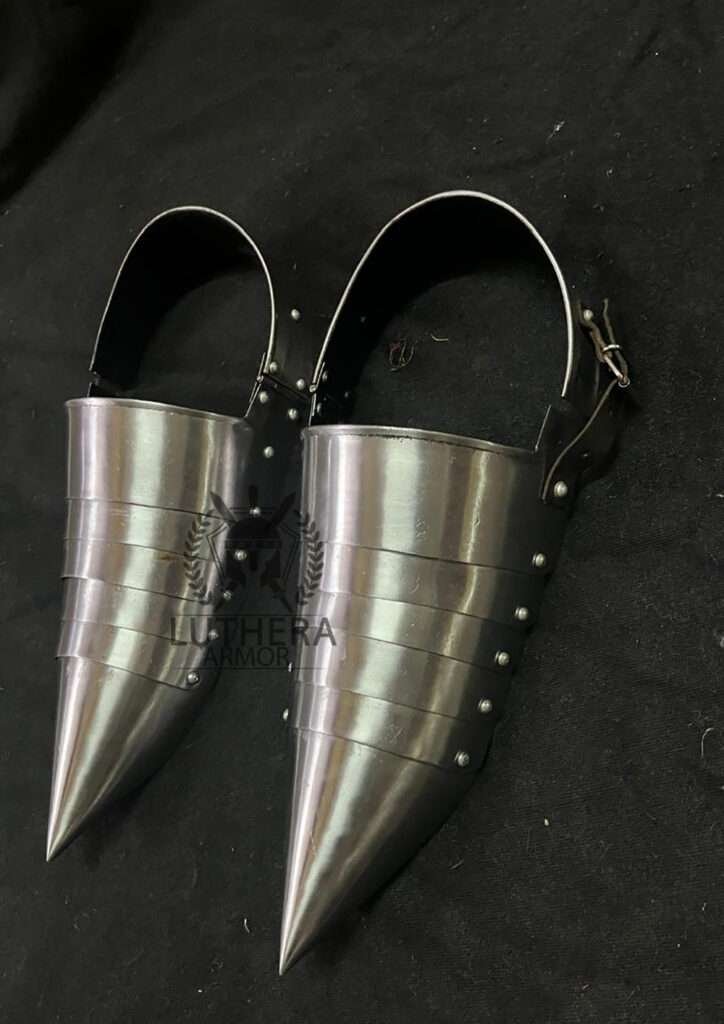 Medieval Plate Sabatons 1.2MM Mild Steel